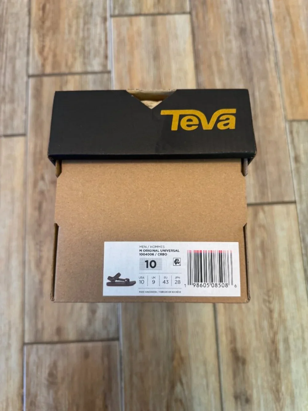Teva Original Universal - Men's 10 - Brown - Brand New in Box
